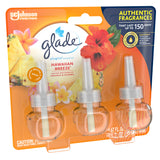 PlugIns Refill 3 CT, Hawaiian Breeze, 2.01 FL. OZ. Total, Scented Oil Air Freshener Infused