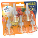 PlugIns Refill 5 CT, Hawaiian Breeze, 3.35 FL. OZ. Total, Scented Oil Air Freshener Infused